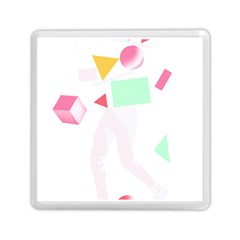 Abstract Art Design T- Shirt Abstract Illustration T- Shirt Memory Card Reader (square) by EnriqueJohnson