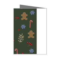 Christmas Party Pattern Design Mini Greeting Cards (pkg Of 8) by uniart180623
