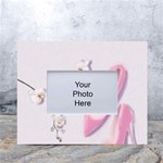 Shoes White Tabletop Photo Frame 4 x6  Front