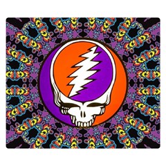 Gratefuldead Grateful Dead Pattern Premium Plush Fleece Blanket (small) by Sarkoni