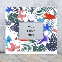Hawaii T- Shirt Hawaii Flourish Pattern T- Shirt White Wall Photo Frame 5  X 7  by EnriqueJohnson