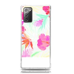 Hawaii T- Shirt Hawaii Flowerbages Pattern T- Shirt Samsung Galaxy Note 20 Tpu Uv Case by EnriqueJohnson