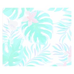 Hawaii T- Shirt Hawaii Forest Pattern T- Shirt Premium Plush Fleece Blanket (small) by EnriqueJohnson
