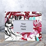Hawaii T- Shirt Hawaii Indian Flower Modern T- Shirt White Tabletop Photo Frame 4 x6  Front