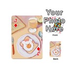 Яичница Playing Cards 54 Designs (Mini) Front - DiamondJ