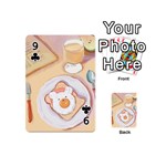 Яичница Playing Cards 54 Designs (Mini) Front - Club9