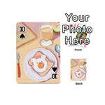 Яичница Playing Cards 54 Designs (Mini) Front - Spade10