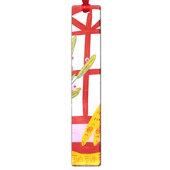 Cat Pet Ginger Art Animal Cartoon Large Book Marks by uniart180623