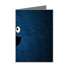 Funny Face Mini Greeting Card by Ket1n9