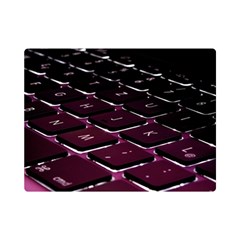 Computer Keyboard Premium Plush Fleece Blanket (mini) by Ket1n9