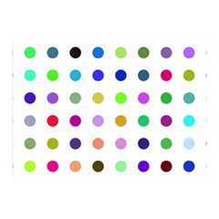 Circle Pattern(1) Two Sides Premium Plush Fleece Blanket (mini) by Ket1n9