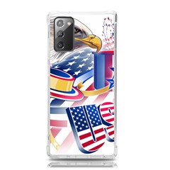 United States Of America Usa  Images Independence Day Samsung Galaxy Note 20 Tpu Uv Case by Ket1n9