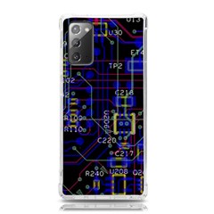 Technology Circuit Board Layout Samsung Galaxy Note 20 Tpu Uv Case by Ket1n9