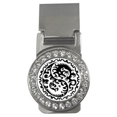 Ying Yang Tattoo Money Clips (cz)  by Ket1n9