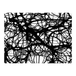 Neurons-brain-cells-brain-structure Two Sides Premium Plush Fleece Blanket (Mini) 35 x27  Blanket Back