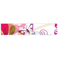 Butterfly Vector Art Small Premium Plush Fleece Scarf by Ket1n9