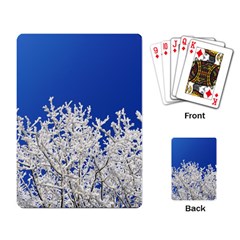 Crown-aesthetic-branches-hoarfrost- Playing Cards Single Design (rectangle) by Ket1n9