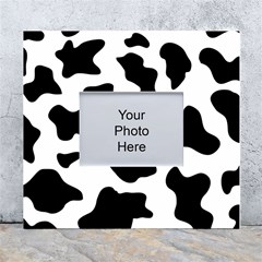 Animal-print-black-and-white-black White Wall Photo Frame 5  X 7  by Ket1n9