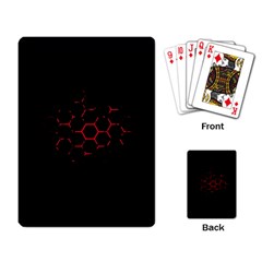 Abstract Pattern Honeycomb Playing Cards Single Design (rectangle) by Ket1n9