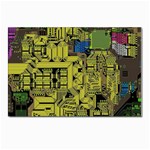 Technology Circuit Board Postcards 5  x 7  (Pkg of 10) Front