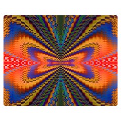 Casanova Abstract Art-colors Cool Druffix Flower Freaky Trippy Premium Plush Fleece Blanket (medium) by Ket1n9