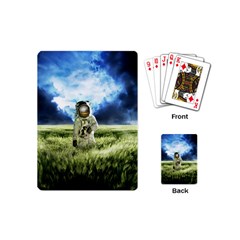 Astronaut Playing Cards Single Design (mini) by Ket1n9