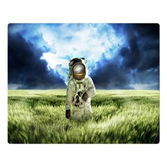 Astronaut Premium Plush Fleece Blanket (large) by Ket1n9