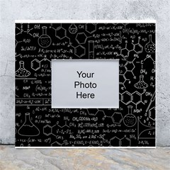 Medical Biology Detail Medicine Psychedelic Science Abstract Abstraction Chemistry Genetics Pattern White Wall Photo Frame 5  X 7  by Grandong