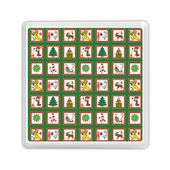 Christmas-paper-christmas-pattern Memory Card Reader (square) by Grandong