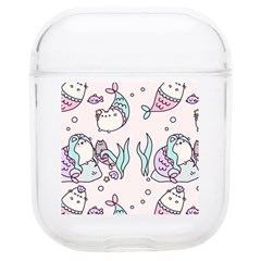 Cartoon Cat Cute Animal Design Drawing Illustration Kawaii Airpods 1/2 Case by Grandong