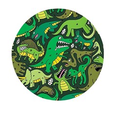 Dino Kawaii Mini Round Pill Box (pack Of 5) by Grandong