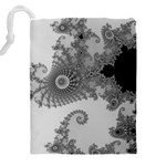 Apple Males Almond Bread Abstract Mathematics Drawstring Pouch (5XL) Back