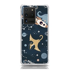 Space Theme Art Pattern Design Wallpaper Samsung Galaxy S20 Ultra 6 9 Inch Tpu Uv Case by Vaneshop