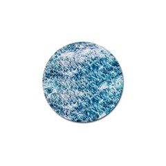 Summer Blue Ocean Wave Golf Ball Marker by Jack14
