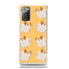 Background Stars Pattern Wallpaper Samsung Galaxy Note 20 Tpu Uv Case by Pakjumat