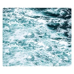 Ocean Wave Premium Plush Fleece Blanket (small) by Jack14