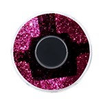 Pink Glitter On-the-Go Memory Card Reader Back