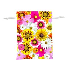Flowers Blossom Bloom Nature Plant Lightweight Drawstring Pouch (m) by Amaryn4rt