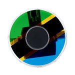 Flag Of Tanzania On-the-Go Memory Card Reader Back