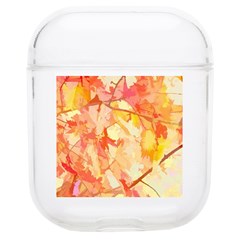 Monotype Art Pattern Leaves Colored Autumn Airpods 1/2 Case by Amaryn4rt