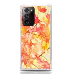 Monotype Art Pattern Leaves Colored Autumn Samsung Galaxy Note 20 Ultra Tpu Uv Case by Amaryn4rt