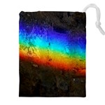 Rainbow-color-prism-colors Drawstring Pouch (5XL) Front