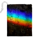 Rainbow-color-prism-colors Drawstring Pouch (5XL) Back