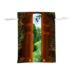 Beautiful World Entry Door Fantasy Lightweight Drawstring Pouch (l) by Amaryn4rt