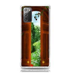 Beautiful World Entry Door Fantasy Samsung Galaxy Note 20 Tpu Uv Case by Amaryn4rt