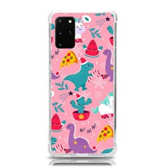 Colorful-funny-christmas-pattern Ho Ho Ho Samsung Galaxy S20plus 6 7 Inch Tpu Uv Case by Amaryn4rt