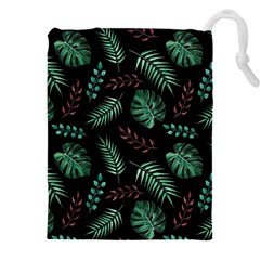 Geometric-seamless-pattern Drawstring Pouch (5xl) by Amaryn4rt
