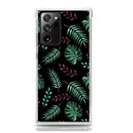 Abstract-seamless-pattern-with-tropical-leaves Samsung Galaxy Note 20 Ultra TPU UV Case Front