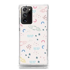 Spaceship Pattern Star Samsung Galaxy Note 20 Ultra Tpu Uv Case by Pakjumat