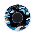 Pattern Ocean Waves Arctic Ocean Blue Nature Sea On-the-Go Memory Card Reader Front